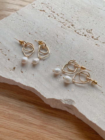 Marnie Pearl Drop Earrings