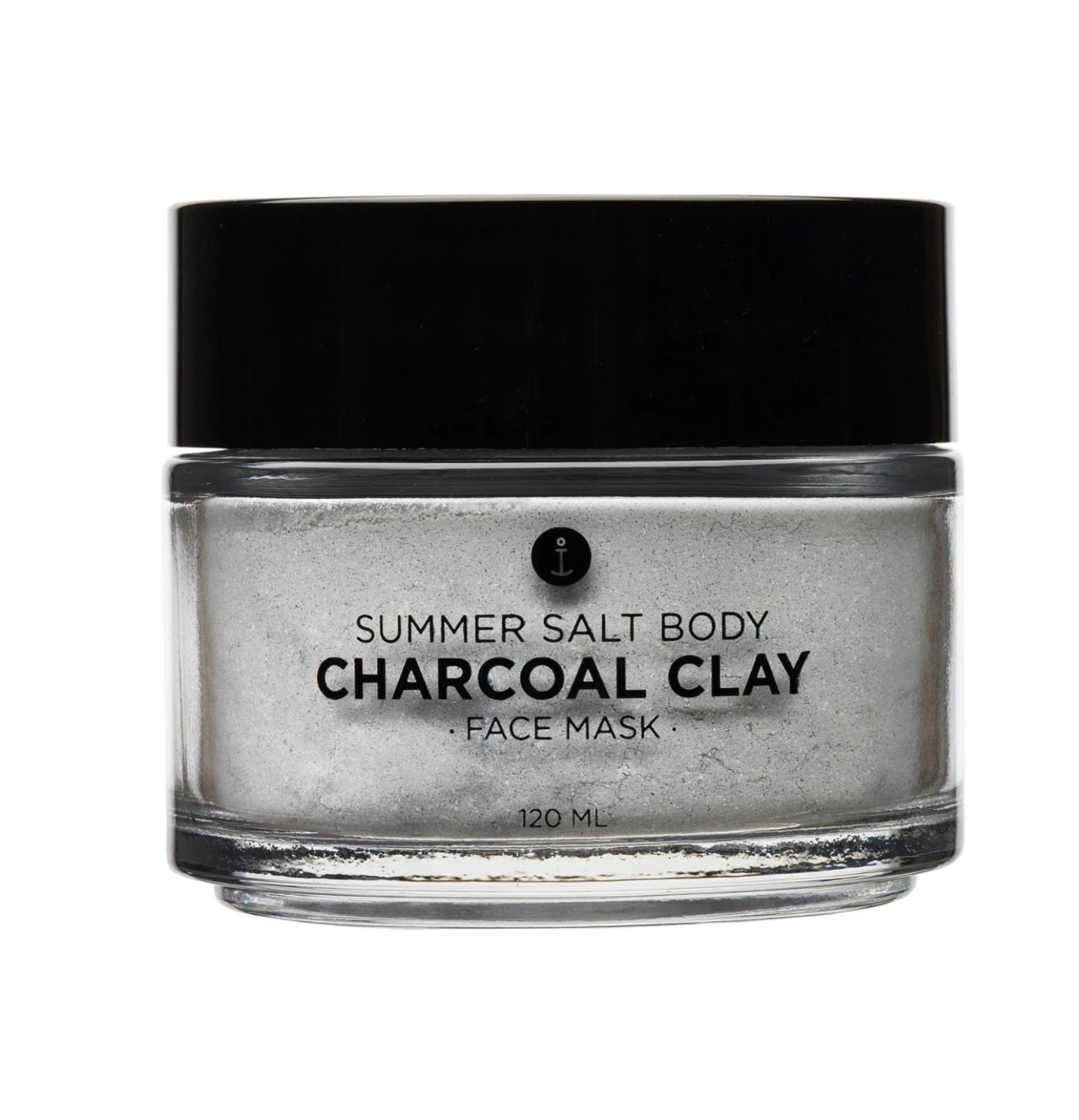 ACTIVATED CHARCOAL FACE CLAY MASK - 120ML